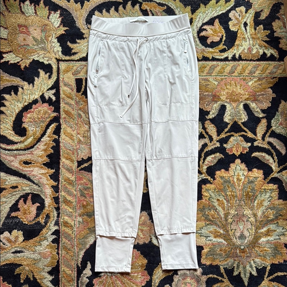 Cream Jogger Pants